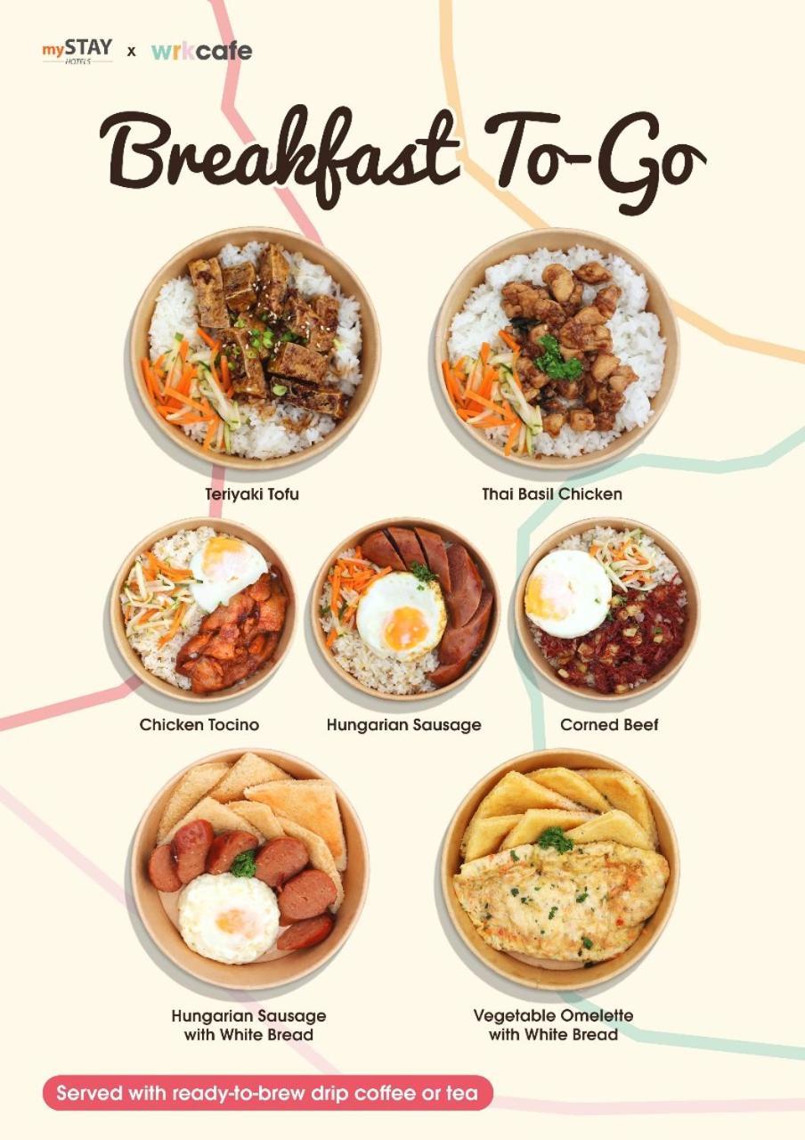 Mystay Hotel Bgc South Taguig Bagian luar foto